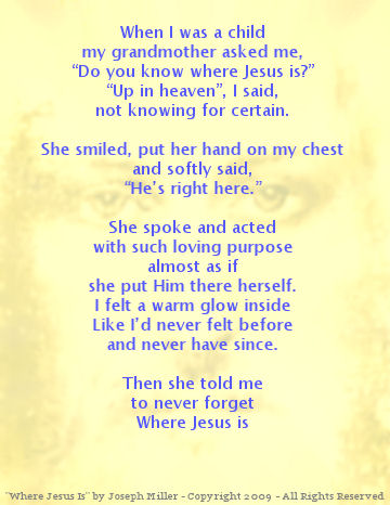 jesus poem